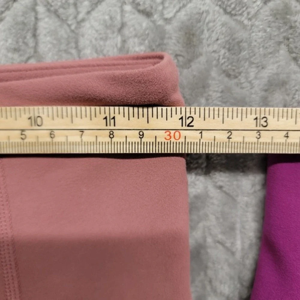 Lot Of‎ 2 Athleta Chaturanga Womens Leggings Size XS Pink Gym Workout Training